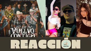 REACCION 🇦🇷 | Yo Ya No Vuelvo Contigo  - Lenin Ramirez ft. Grupo Firme | Con Jus, Marite y Cunco