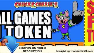 Chuck E Cheese Coupons - FREE Tokens and More!