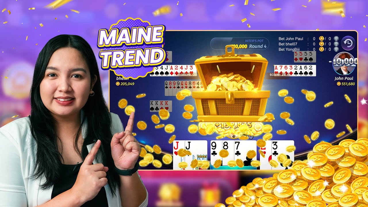 PLAY TONGITS AND EARN REAL MONEY WITH MAINE TREND?