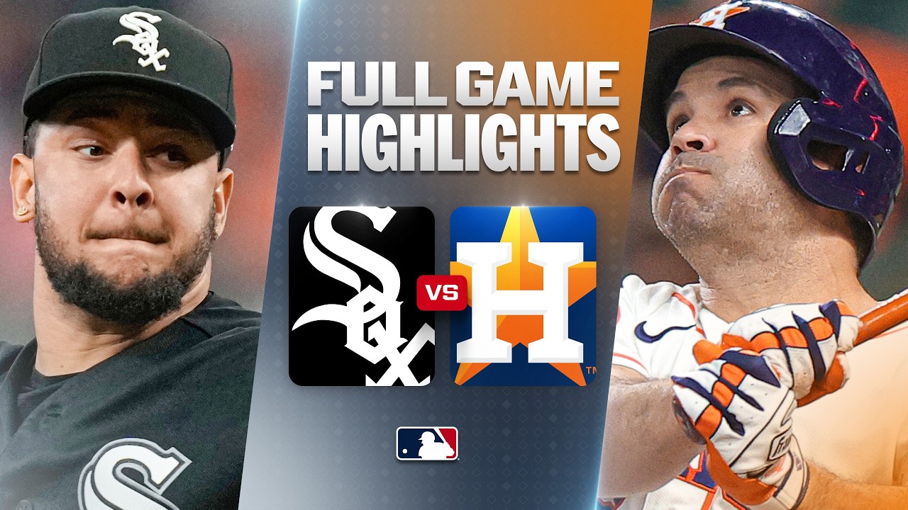 [MLB] 시카고 화이트삭스 2 : 6 휴스턴 애스트로스 경기 결과·하이라이트