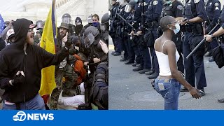 BLM activists point to race double standard in Capitol riot