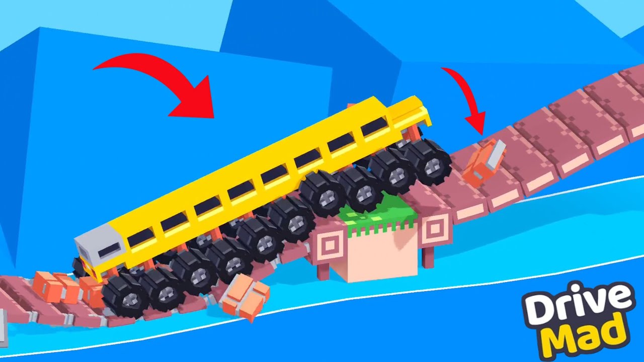 Drive Mad Super Car Gameplay Walkthrough Fancade 