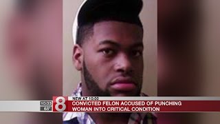 Man arrested on assault charges following police chase