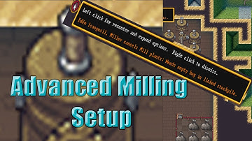 How to Set Up a Milling Industry Dwarf Fortress