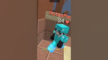 INSANE SKYWARS COMBO! #minecraft #shorts