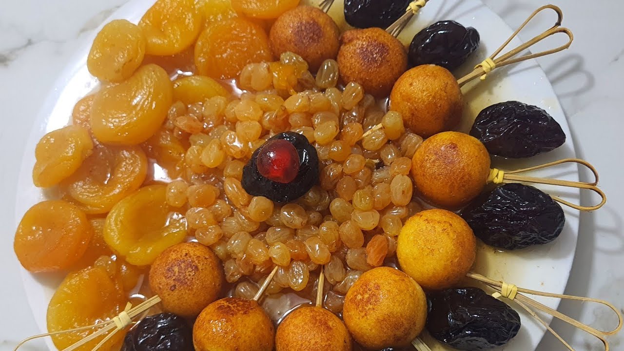 كريات جوز الهند 🥥مع طاجين الحلو 🌙  أمممممممم💯💯