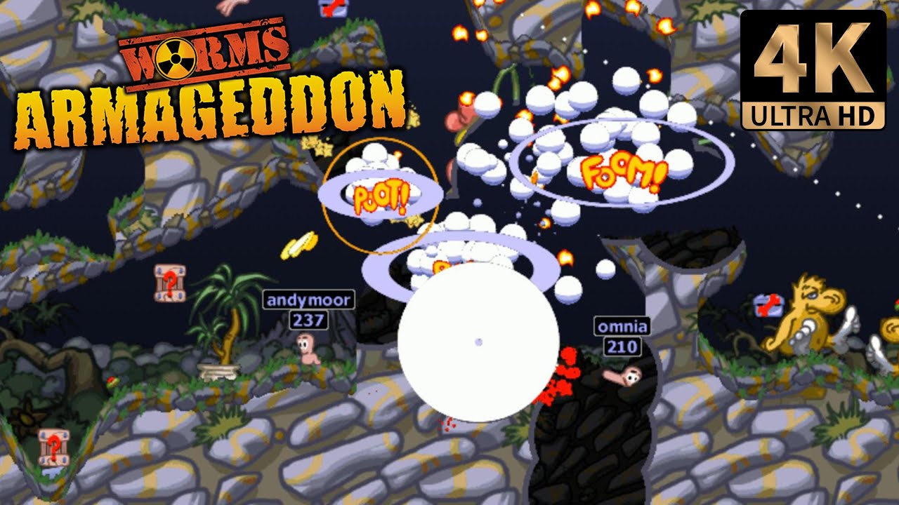 Worms Armageddon Online | Kaos 1v1 | PC 4K