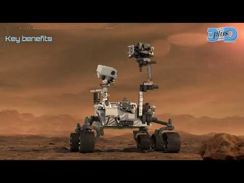 3D PLUS aboard the  Mars 2020 mission - video from 3D PLUS