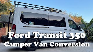 converting a passenger van into a camper