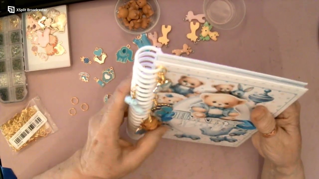 Baby's First Year - finishing off the memory books