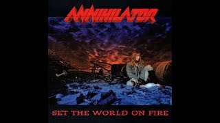 Annihilator - 1992 - Set The World On Fire © [LP] © Vinyl Rip