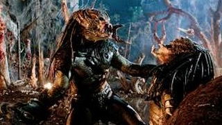 Three dog Xenomorphs vs. Scar predator vs ghost Predator ( STOP MOTION SKIT )