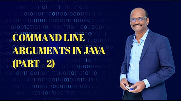 COMMAND LINE ARGUMENTS IN JAVA (PART - 2)#java #commandline #argument