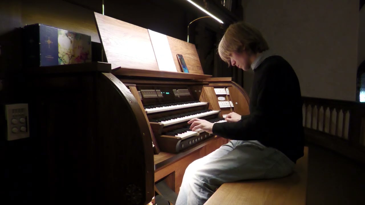 "The Organ as Compositional Laboratory", improvised organ concert