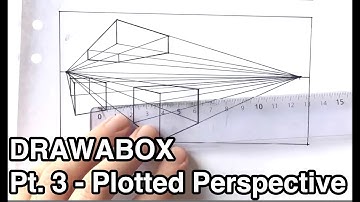 Doing Drawabox Pt. 3 - Plotted Perspective