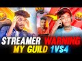  face cam streamer  challenge to me  1 vs 4 free fire in telugu dfg freefire