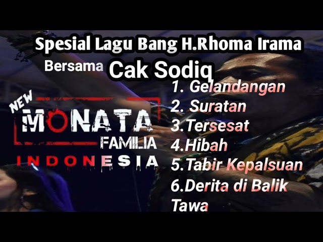 New Monata.. Spesial lagu Bang H.Rhoma Irama...Bersama Cak Sodiq class=