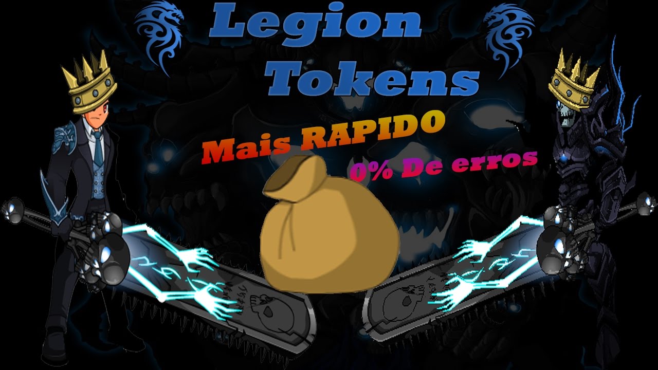 ☯AQW☯ COMO PEGAR LEGIONS TOKENS RAPIDOS 2017