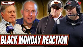 NFL Black Monday Reaction: Falcons & Commanders fire HC, Will Pats fire Belichick next? | 3 & Out