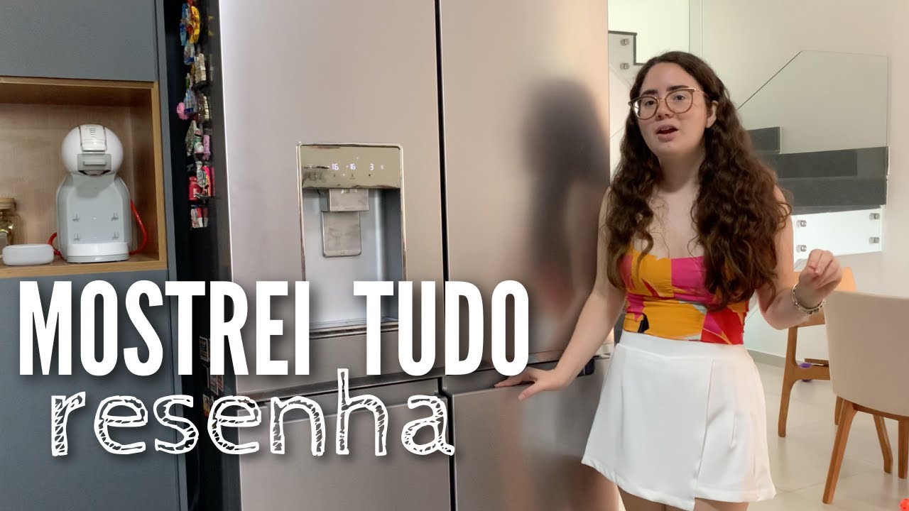 RESENHA COMPLETA DA GELADEIRA BRASTEMP INVERSE 4 PORTAS BRO90 | Isabelle Oliveira