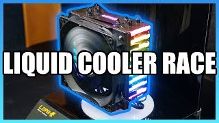 Liquid Pump Race: Asetek vs. Enermax Flowrate at Computex