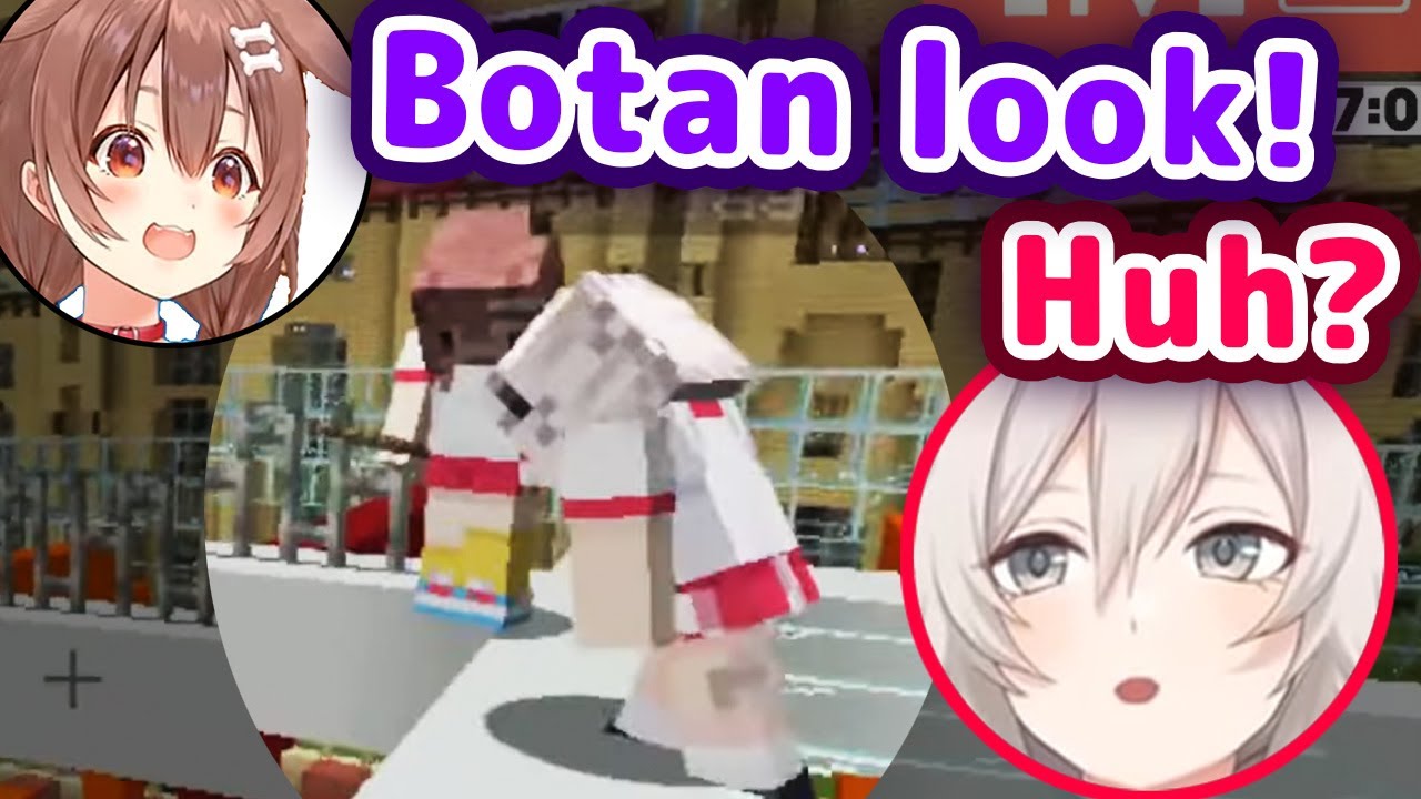 Korone Pushes Botan Into Hot Lava But Botan Gets Sweet Revenge 【ENG Sub/Hololive】