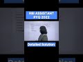 RBI Assistant Previous Year Questions 2022 | Detailed Solutions | 100% Concept Clarity | Must Watch