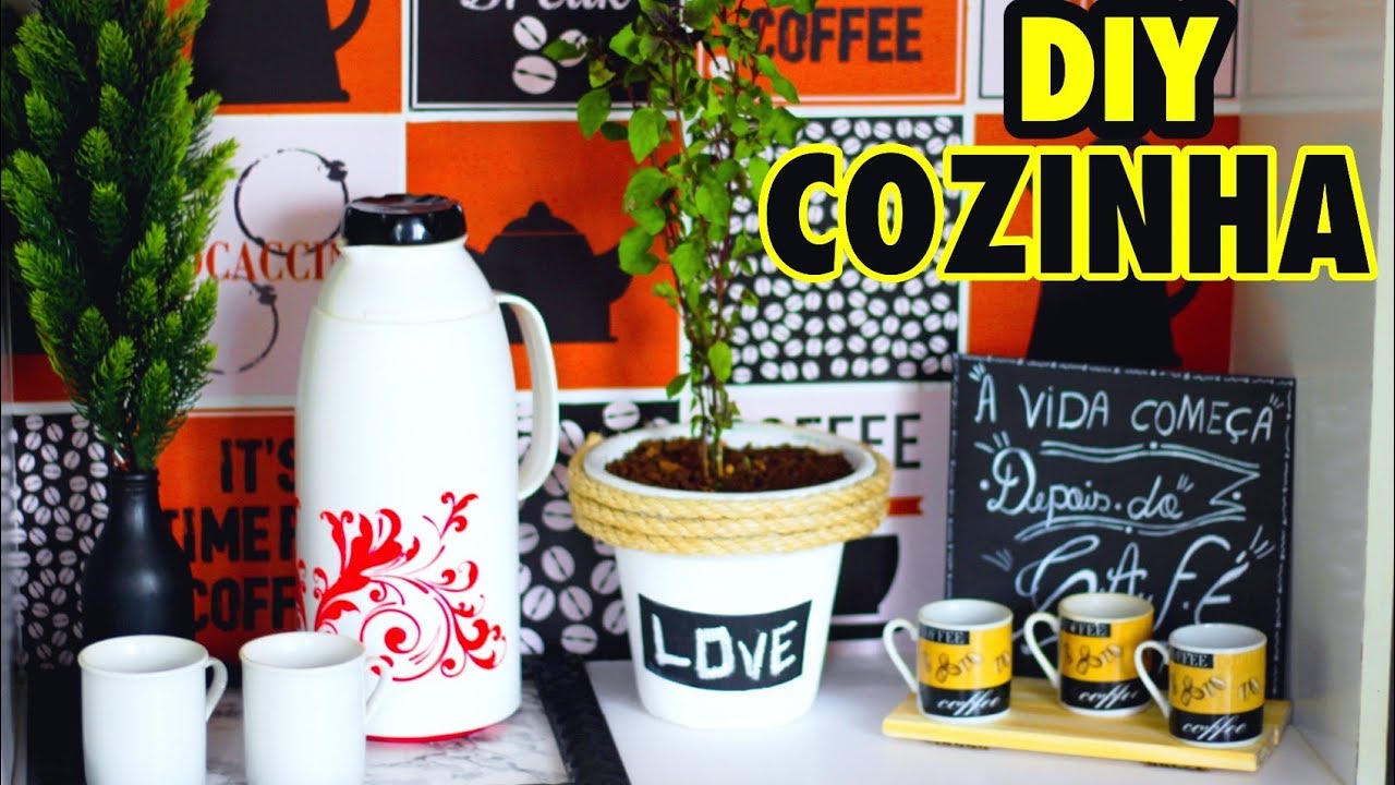 DIY DECORAÇÃO DE COZINHA SIMPLES - EDUARDO WIZARD