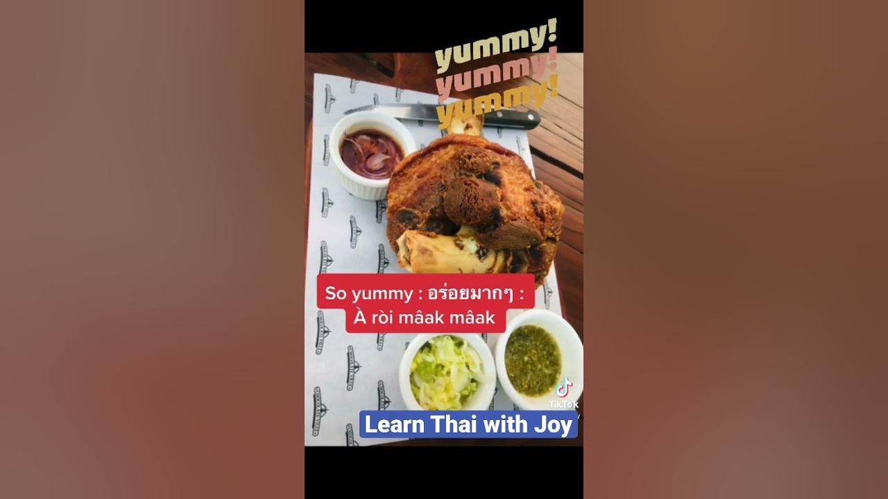 how-to-say-yummy-in-thai-youtube