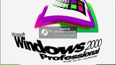 Windows 2000 Startup Sound Too Ruins Tree