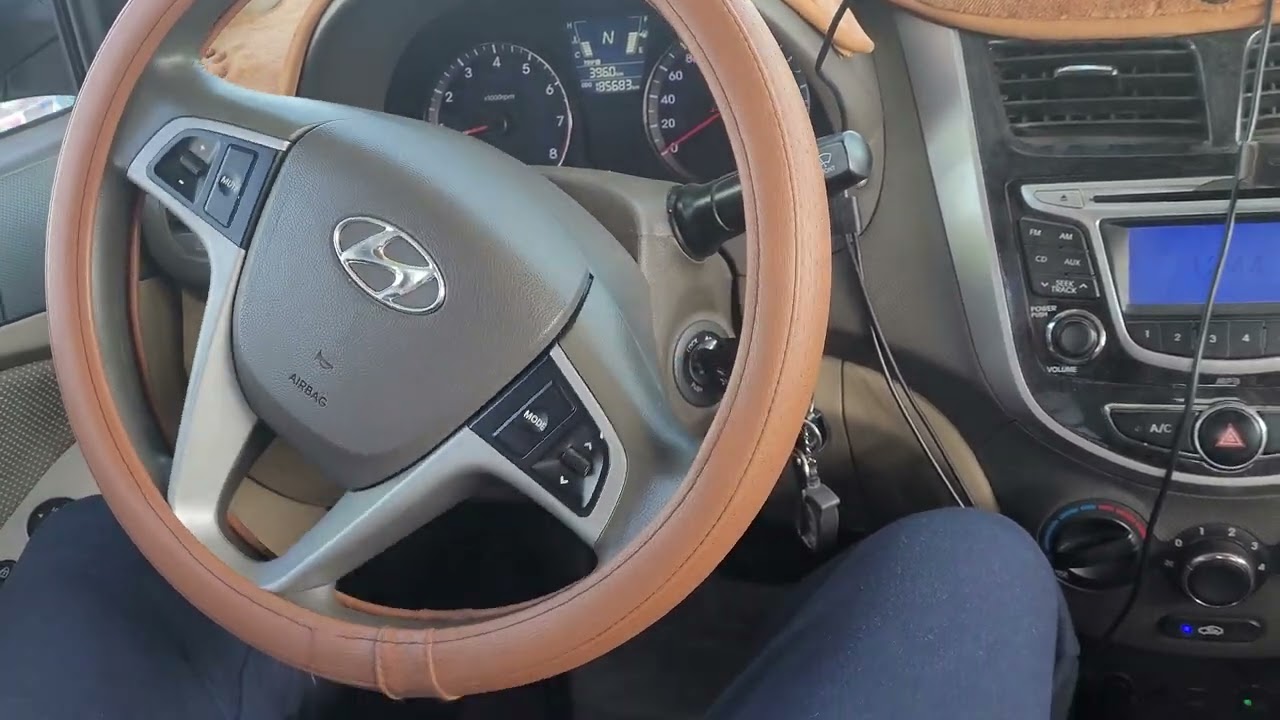 مشكلة في دركسون اكسنت ٢٠١٤/ Electronic power steering Hyundai Accent 1