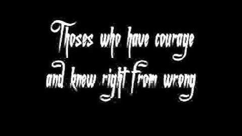 the Sorting Hat by RiddleTM WITH LYRICS ON THE SCREEN