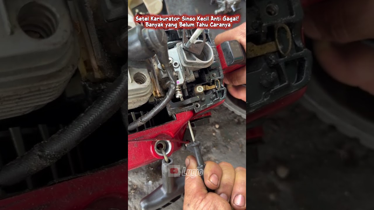 Setelan Karburator Sinso Kecil Paling Mudah! Pemula Pun Bisa Langsung Paham