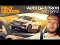 AUDI Q4 E-TRON First Drive: The electric Audi we wanted all along! | Subscribe to FULLY CHARGED