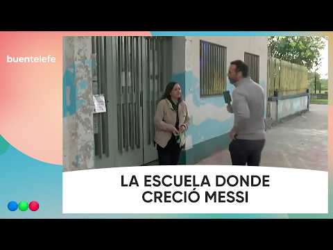 SCHOOL N°66 in Rosario, the place where LIONEL MESSI GREW UP #TelefeNoticias