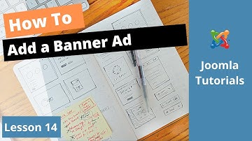 Joomla Lesson 14 | Adding a Banner Component