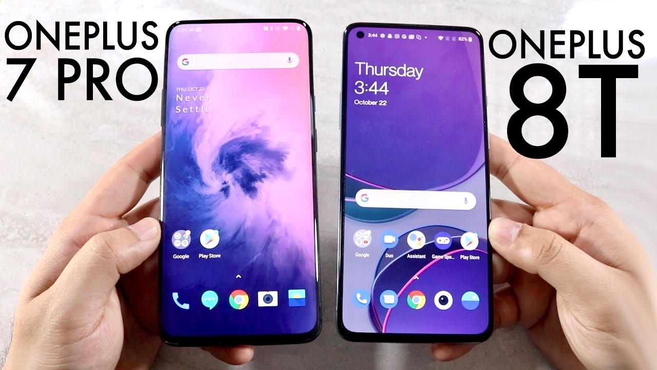 OnePlus 8t Vs OnePlus 7 Pro! (Comparison) (Review)