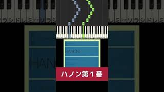 ハノンピアノ教本 1番