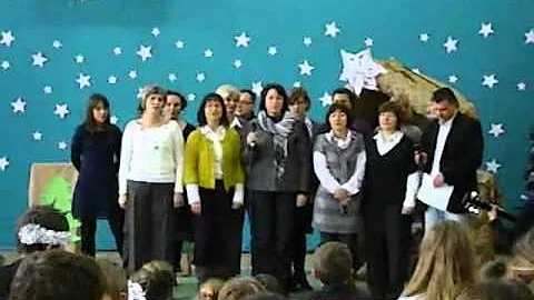 Cicha noc w wykonaniu nauczycieli z Zespołu Szkół w Solcy Wielkiej ;D