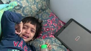 Toddler Muli Crying Because Ipad Wont Charge