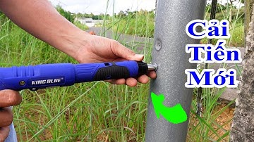 cải tiến mới của súng bắn đinh hạt nổ của kingblue sẽ giúp bạn làm việc cực kỳ nhanh và hiệu quả