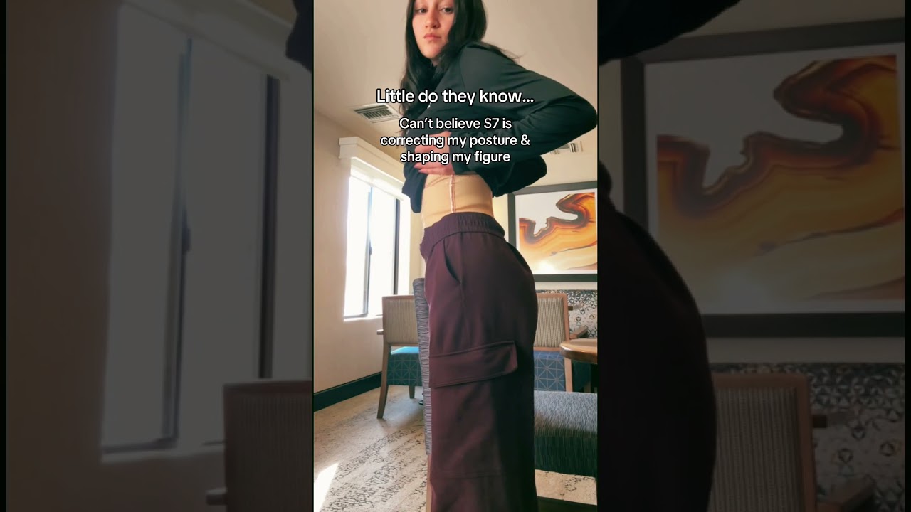 Get this $7 waist trainer for seamless comfort! 