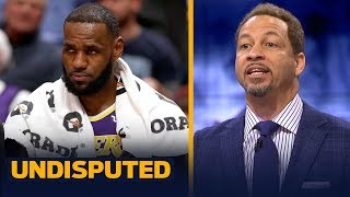 Chris Broussard says fatigue led to one of LeBron James' worst performances | NBA | UNDISPUTED
