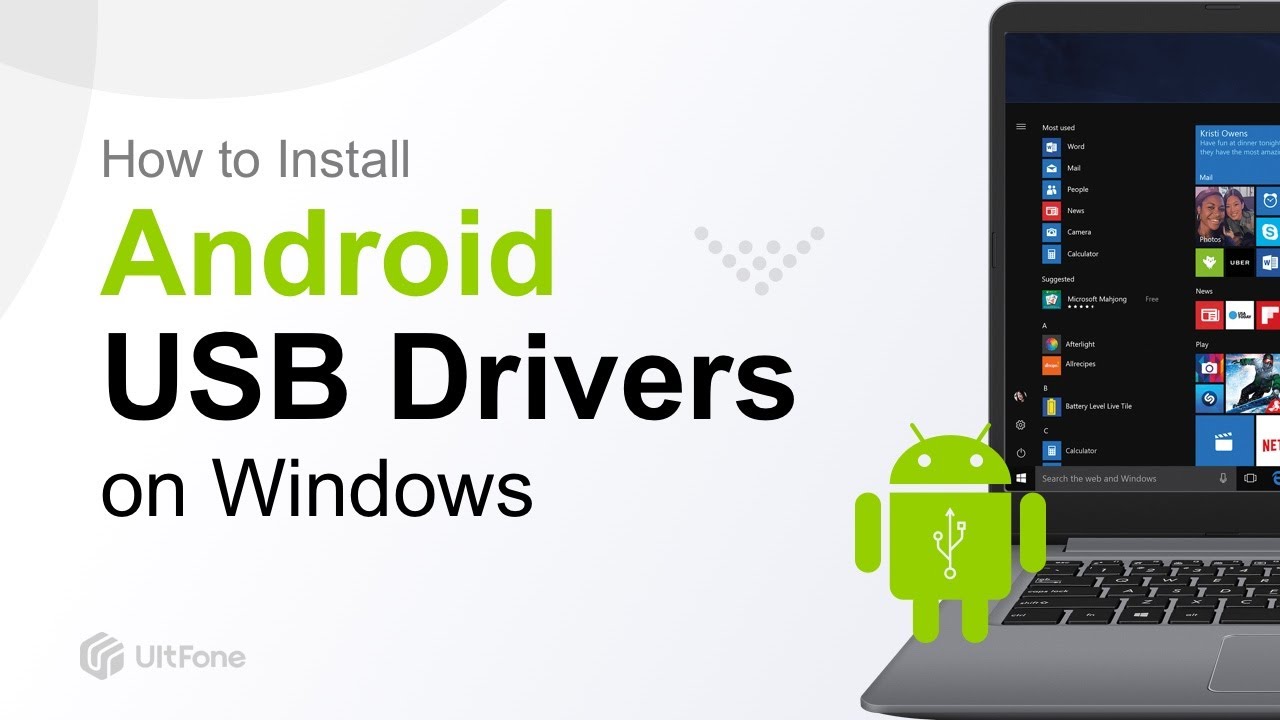 How to Install Android USB Driver on Windows 10, 8, XP, Vista