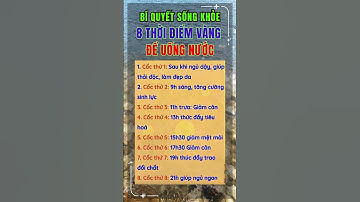 Bí Quyết Giữ Gìn Sức Khỏe Toàn Diện #ChămSócSứcKhỏe #BảoVệSứcKhỏe #SốngKhỏeMỗiNgày