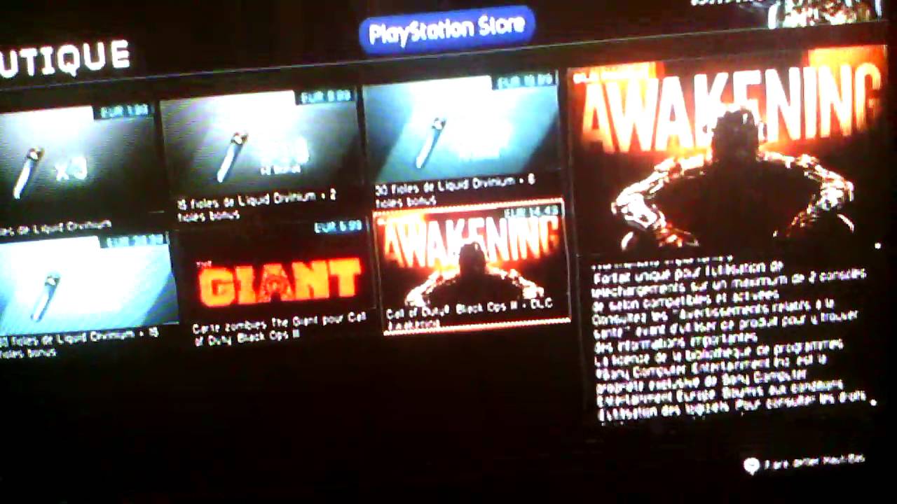 Comment jouer a black ops 3 en écrans scindé ps3 - YouTube