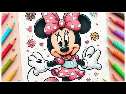 Minnie Mouse boyama sayfaları