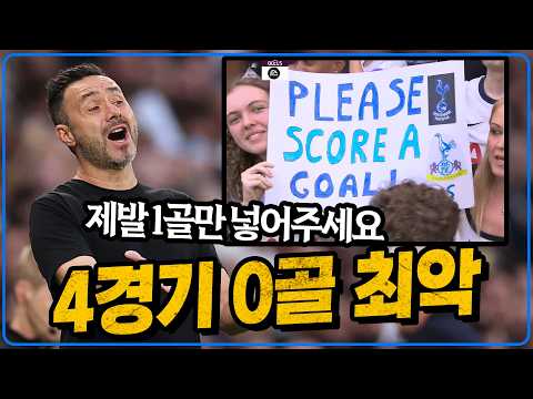 (Post-Match Talk) Tottenham's first time in history with 0 goals in 4 matches... Back to 17th pla...