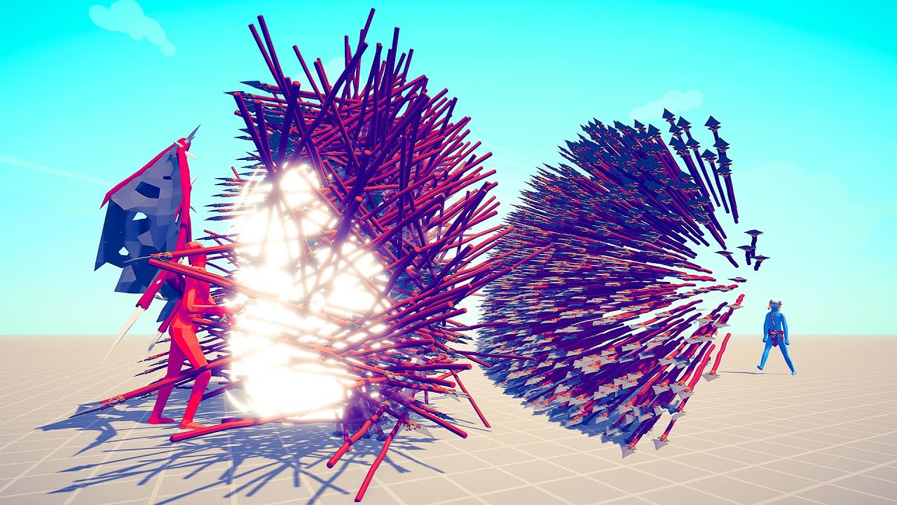 DEFLECT GOD vs GODS RANGED UNITS - Totally Accurate Battle Simulator TABS