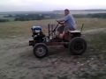 самодельный минитрактор с уаза (мотор з мотоблока) homemade tractor for a friend